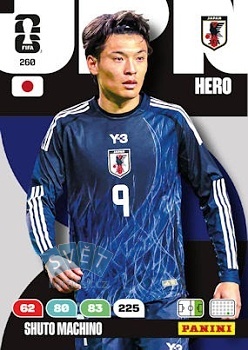 Shuto Machino Japan Panini FIFA World Cup 2026 Adrenalyn XL #260